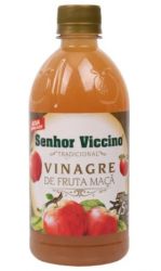 VINAGRE DE MAÇÃ SENHOR VICCINO 5% COM MASCAVO 500 ML 